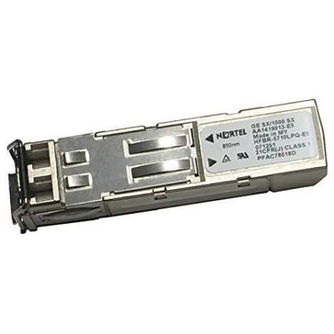 Nortel HFBR-5710LPQ-E5 | 1-Port 1000Base SX SFP 850nm 550m Gigabit Transceiver