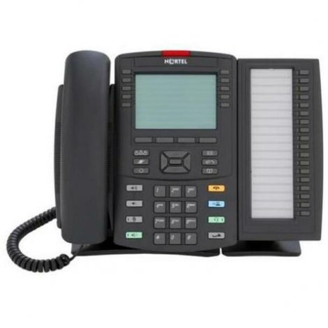 Nortel NTYS20BB70E6 | 1230 IP Phone Desktop Wall Mountable Charcoal VoIP 2 x Network (RJ-45)