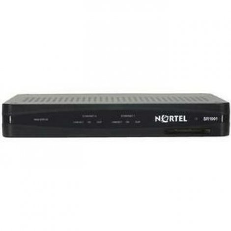 Nortel SR2101E031E5 | Secure Router 1001S 1-Port Active Serial 2 x 10/100 Ethernet Ports 16MB Flash 128MB SDRAM AC Power Supply