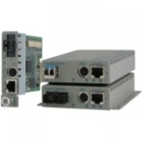 Omnitron 8903N-1-DW | Systems iConverter Fast Ethernet Media Converter 1 x Network (RJ-45) 1 x SC Ports 10/100/1000Base-T 100Base-FX Wall Mountable