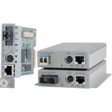 Omnitron 8927N-1-AZ | Systems iConverter GX/TM2 Transceiver/Media Converter 1 x Network (RJ-45) 1 x LC Ports DuplexLC Port Single-mode Gigabit Ethernet