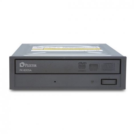 Plextor PX-820SA/SW-BL | 20 x Internal SATA Super Multi DVD-RW (R DL) / DVD-RAM Drive