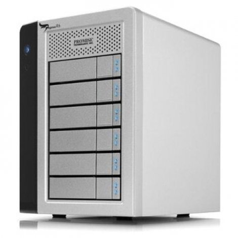 Promise PR6HD18TUS | Pegasus R6 DAS Array 6 x Hard Drive 18TB Hard Drive Capacity RAID Supported 6 x Total Bay