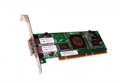 Qlogic FC5010409-04G | 2 x Ports LC 2Gbps Fiber Channel PCI-X Host Bus Network Adapter