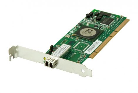 Qlogic FC5010409-25E | 1 x Port LC 2Gbps Fiber Channel PCI-X Host Bus Network Adapter