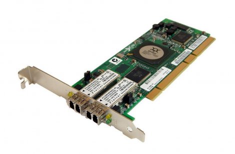 Qlogic FC5010409-26 | 2 x Ports LC 2Gbps Fiber Channel PCI-X Host Bus Network Adapter