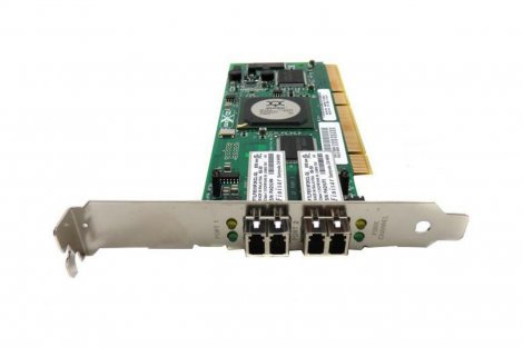 Qlogic FC5010409-26C | 2 x Ports LC 2Gbps Fiber Channel PCI-X Host Bus Network Adapter