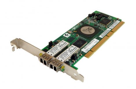 Qlogic FC5010411-37 | 2 x Ports LC 2Gbps Fiber Channel PCI-X Host Bus Network Adapter