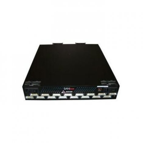 Qlogic SANBOX-16HA | 1 Gb/sec 16-Ports Fiber Channel switch with redundant power-supply/fan options