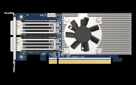 QNAP QXG-100G2SF-CX6 | Dual-port 100 GbE Network Expansion Card