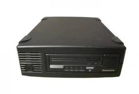 Quantum TC-L32BX-EY-B | 400GB(Native) / 800GB(Compressed) LTO Ultrium 3 Ultra-320 SCSI 68-Pin LVD External Tape Drive (Black)