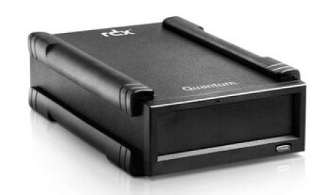 Quantum TR050-CTDB-S1BA | USB 2.0 Tabletop External RDX Dock with 500GB Removable Cartridge