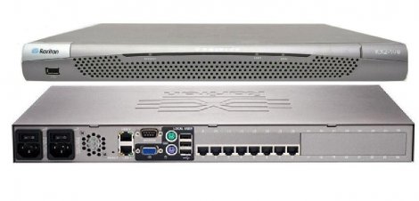Raritan DKX2-108-PAC | Dominion KX2-108 8-Ports 1U Rack-mountable KVM Switch