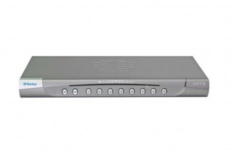 Raritan MCCAT216-UST | MasterConsole CAT 216 Dual User 16-Port CAT5 KVM Switch with User Station