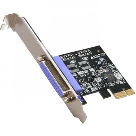 Rosewill RC-302E | PCIe Parallel Card 1 Port Model 1 x 25-pin DB-25 Female IEEE 1284 Parallel PCI Express x1