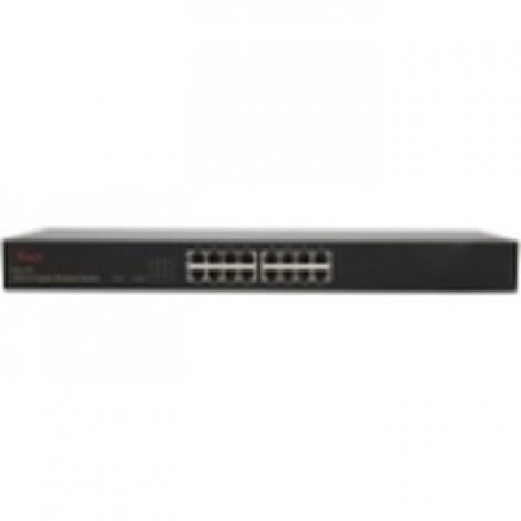 Rosewill RGS-1016 | Ethernet Switch 16 Ports 10/100/1000Base-T 2 Layer Supported Rack-mountable Desktop 30 Day