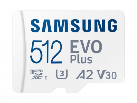 Samsung MB-MC512KA/AM | EVO Plus 512GB microSDXC UHS-I Memory Card with Adapter