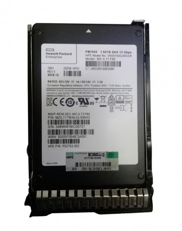 Samsung MZ-ILT1T9HAJQ-000H3 | 1.92TB SAS 12Gb/s Read Intensive 2.5-Inch Solid State Drive (SSD) with Smart Carrier