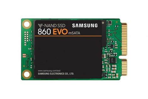 Samsung MZ-M6E1T0BW-A1 | 860 EVO Series 1TB MLC SATA 6Gbps (AES-256 / TCG Opal 2.0) mSATA Solid State Drive (SSD)
