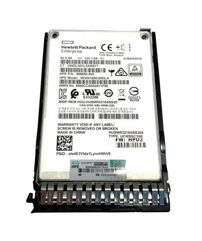 Samsung MZILS1T6HCP-000H3 | 1.6TB SAS 12Gb/s Mixed Use 2.5-Inch Solid State Drive (SSD)