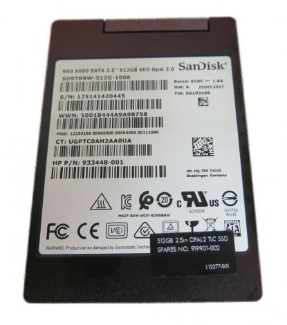 Sandisk SD9TB8W-512G-1006 | 512GB 6Gbps SATA III 7mm 2.5-inch Solid State Drive (SSD)