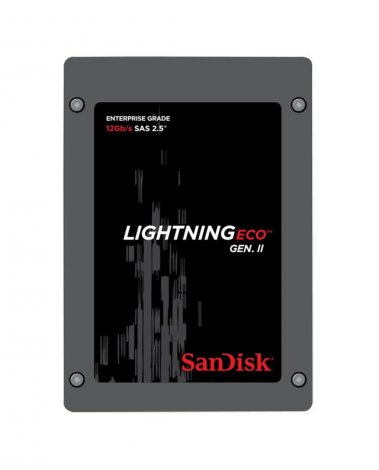 Sandisk SDLTOCKR-016T | Lightning Eco Gen II 1.6TB eMLC SAS 12Gbps (SED / ISE) 2.5-inch Solid State Drive (SSD)