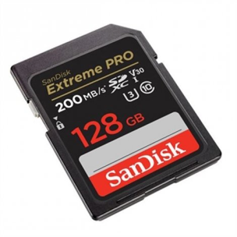 Sandisk SDSDXXD-128G-ANCIN | Extreme PRO 128 GB Class 3/UHS-I (U3) V30 SDXC