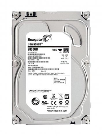 Seagate ST2000DM0012YR | Barracuda 2TB 7200RPM SATA 6Gbps 64MB Cache 3.5-inch Hard Drive