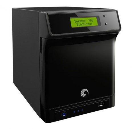 Seagate ST320005SHD10G | BlackArmor NAS 420 2TB 2 x 10/100/1000Mbps Ethernet 4 x SATA 3Gbps 4 x USB 2 RAID 0/1/5/10 JBOD NAS