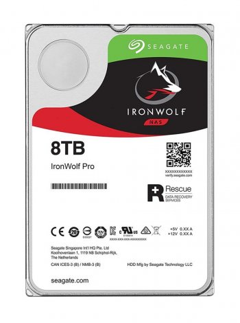 Seagate ST8000VNA04 | IronWolf 8TB 7200RPM SATA 6Gbps 256MB Cache (512e) 3.5-inch Hard Drive