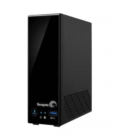 Seagate STBM4000200 | Business Storage 1-Bay 4TB USB 3 10/100/1000Mbps Ethernet Network Attached Storage Server (Black)
