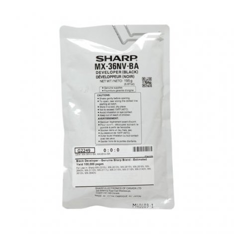 Sharp MX-36NV-BA | Black Developer