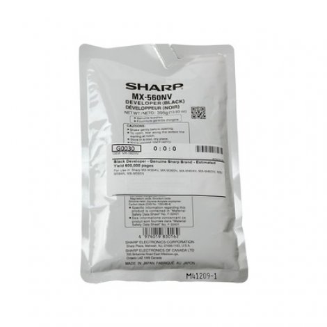Sharp MX-561NV | Black Developer