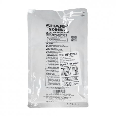 Sharp MX-B45NV | Black Developer