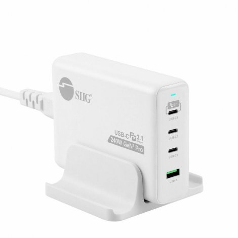 Siig AC-PW1X11-S1 | 240W Portable USB Type-C Fast Charger