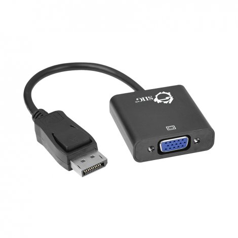 Siig CB-DP0N11-S1 | DisplayPort to VGA Active Adapter
