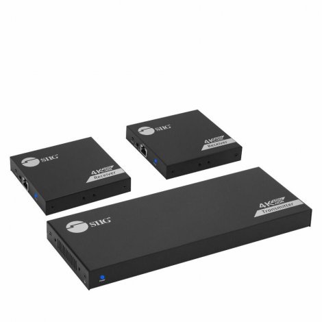 Siig CE-H27911-S1 | 1 x 2 4K60Hz HDMI Splitter Over Cat6 Extender with Loopout
