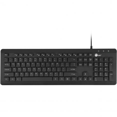 Siig JK-US0U11-S1 | Industrial Grade Washable & Dustproof USB Multimedia Keyboard