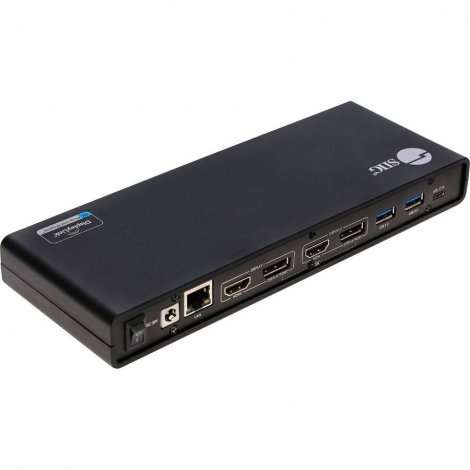 Siig JU-DK0811-S1 | USB 3.1 Type-C Dual 4K Docking Station with Power Delivery 60W