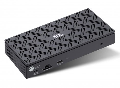 Siig JU-DK0Q11-S1 | USB-C Quad Hybrid 4K Video Docking Station with 100W Power Delivery