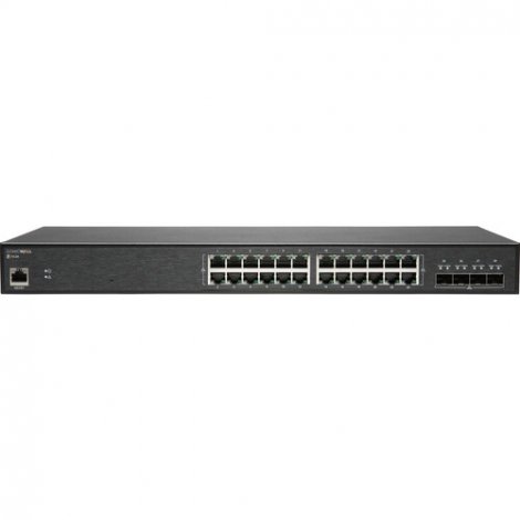 Sonicwall 03-SSC-2104 | SWS14-24 24-Port 1000Base-T RJ-45 4-Port 10G SFP+ Layer 2 Managed Ethernet Switch