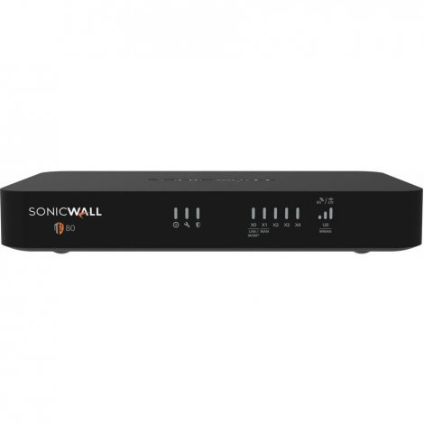 Sonicwall 03-SSC-2840 | TZ80 Firewall with Totalsecure Advanced Edition