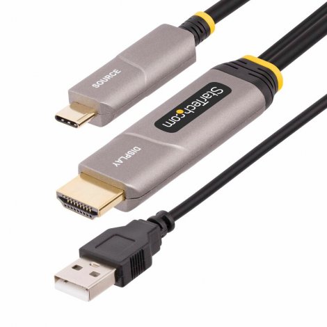 Startech 145B-USBC-HDMI4K-AOC | 30ft (USB-C to HDMI 2.0 Active Optical Cable