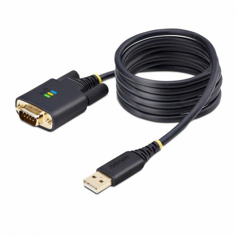 Startech 1P6FFCN-USB-SERIAL | 6.6ft/2m USB to Null Modem Serial Adapter Cable
