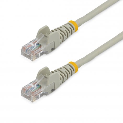 Startech 45PATCH25GR | 7.6m RJ-45 M/M CAT 5e UTP Patch Cable Gray