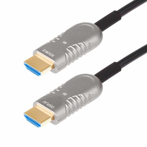 Startech 8K-A-50F-HDMI-CABLE | 15.5m 8K Ultra High Speed HDMI 2.1 Hybrid Active Optical Cable