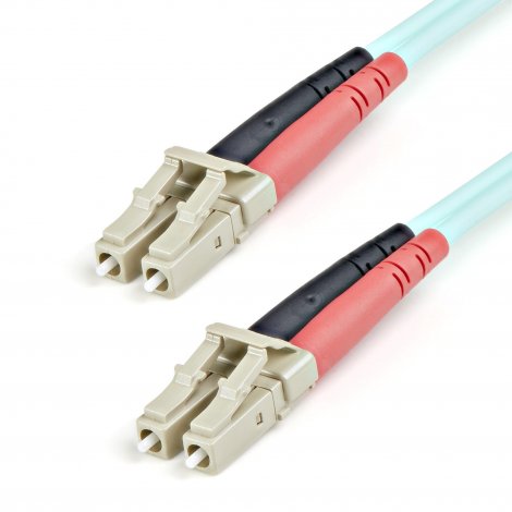 Startech A50FBLCLC1 | 1M 10Gb LC/LC Aqua Fiber Patch Cable