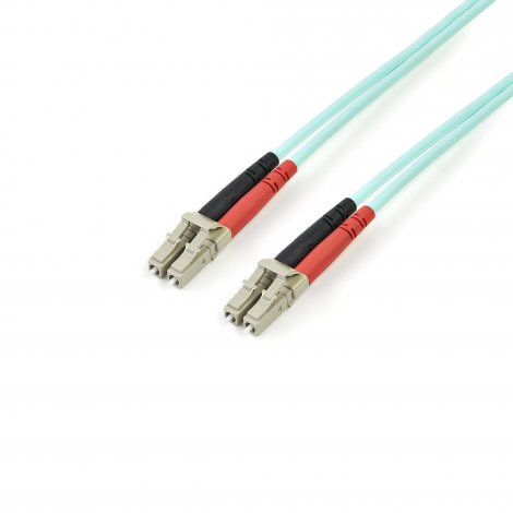 Startech A50FBLCLC2 | 2M 10Gb LC/LC Aqua Fiber Patch Cable