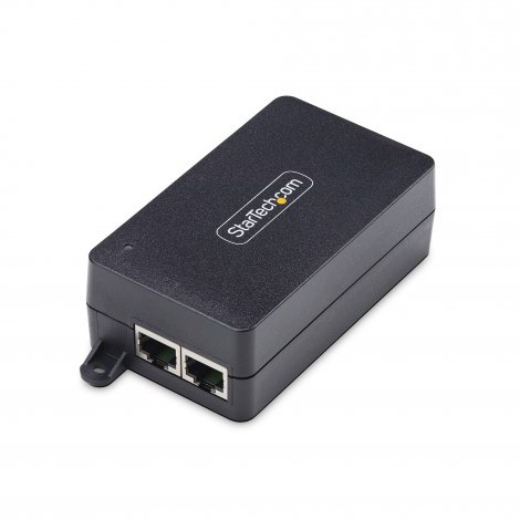 Startech AF212C-POE-INJECTOR | 1-Port 2.5GbE 10M/100M/1G/2.5G Ethernet PoE+ Injector