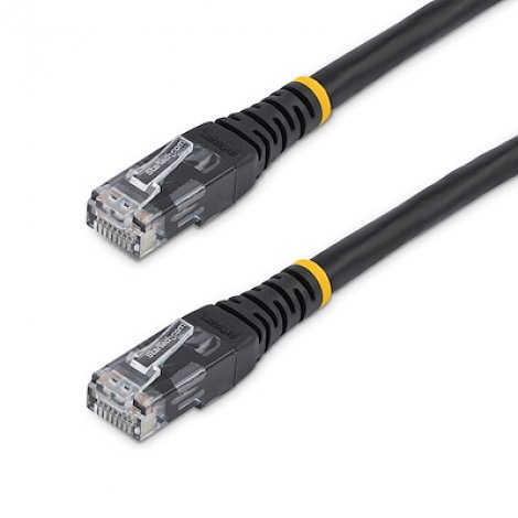 Startech C6PATCH6BK10PK | 6ft CAT6 Ethernet Cable (Black)